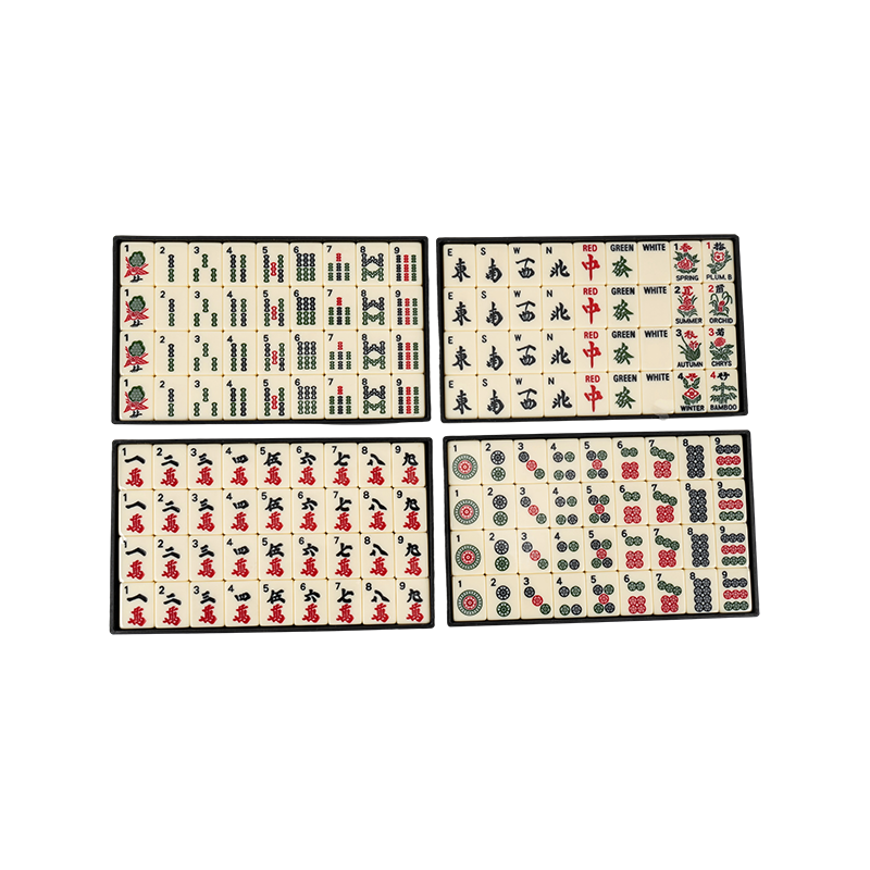 Set Mahjong Push-Card One-Piece Gaya Amerika